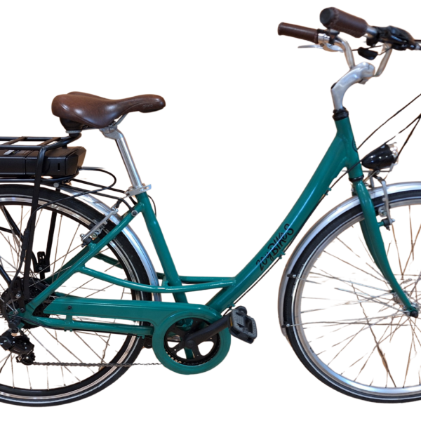 Ebike urbana sostenible - verde