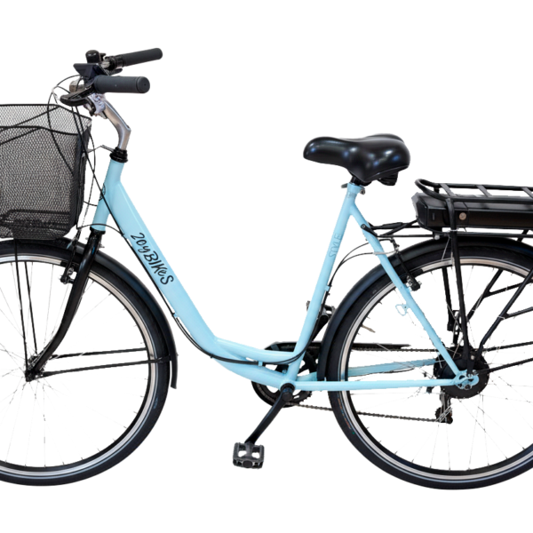 Ebike urbana sostenible - azul